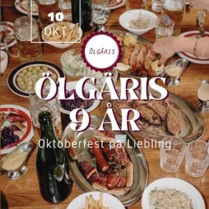 Ölgäris 9 år - Oktoberfest (Sthlm)